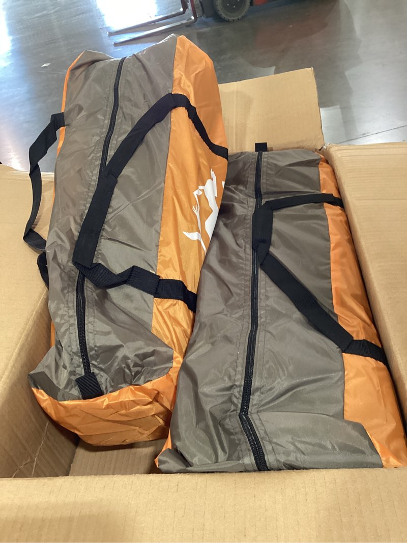 Condition photo showing Good Condition for hasika screen camping tent with floor 4 season 8x8ft large mesh room shelter canopy for outdoors gazebo outside poles excluded