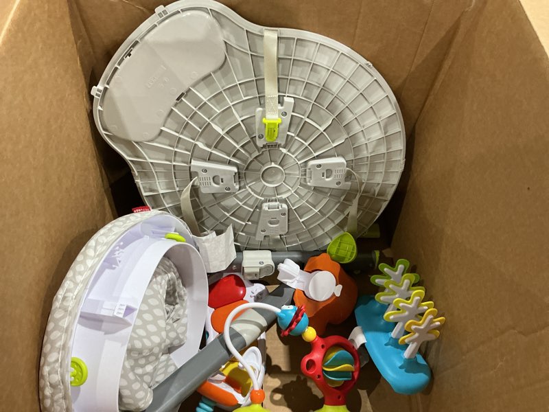 Condition photo showing As Is for skip hop baby activity center interactive play center with 3 stage grow with me k ki-6134 