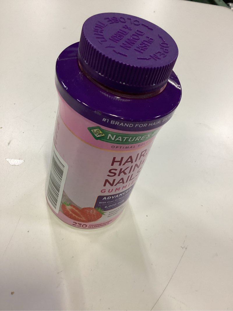 Condition photo showing New/Like New for  (BBD :12/2026 ) Nature's Bounty Hair Skin and Nails, 230 Gummies, 230 Count (Pack of 1) (
