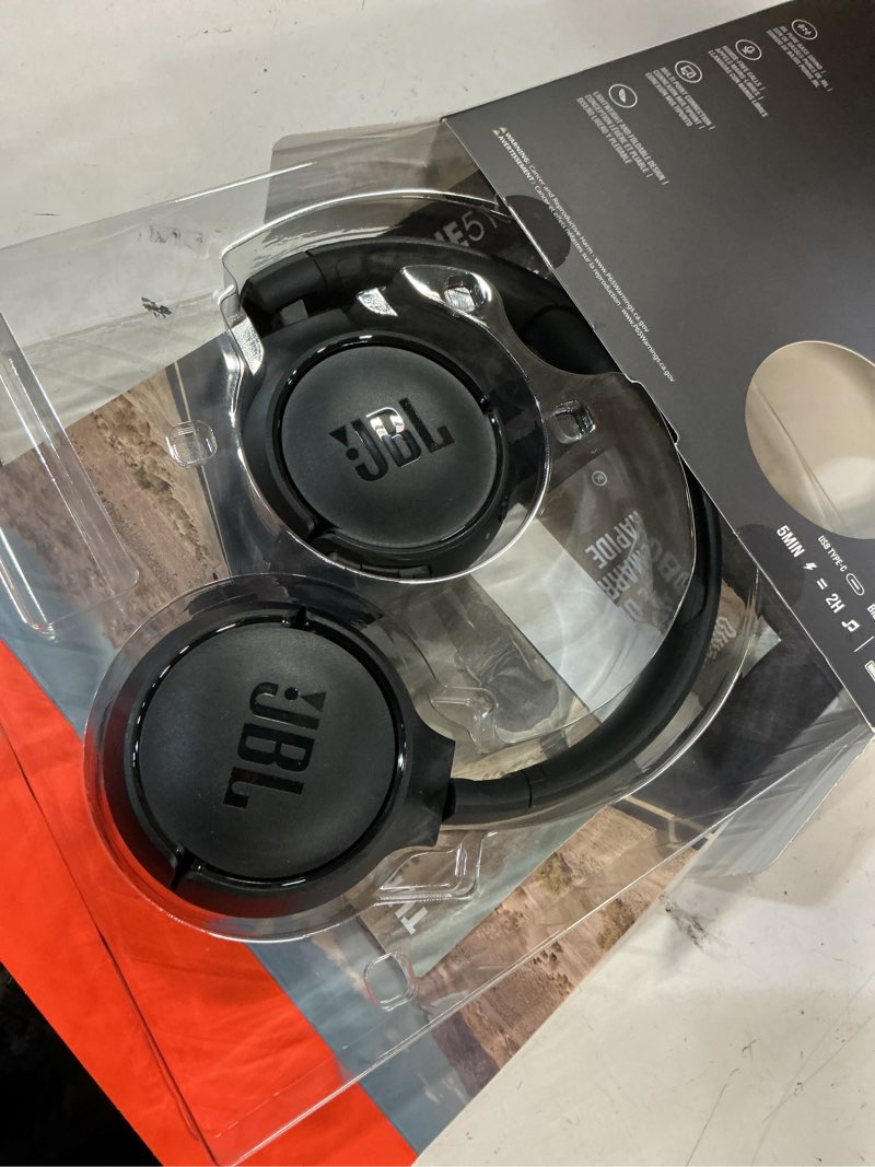 Condition photo showing Good Condition for jbl tune 510bt - bluetooth headphones with up to 40 hours battery, microphone for call, foldable and comfortable, android and ios compatible (black) black one size headphones