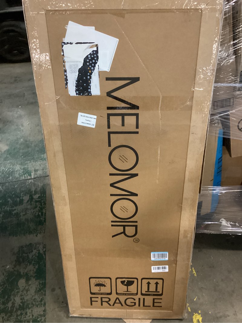 Condition photo showing New/Like New for melomoir rustic farmhouse full length mirror, 56"x21" wooden floor mirror, leaning or hanging, suitable for bedroom, living room, cloakroom wood 56"l x 21"w