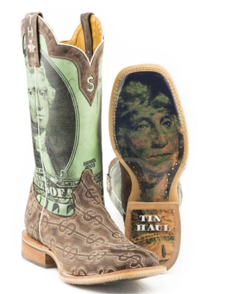 Tin Haul Mens Deuce Boots Size :  14 D 