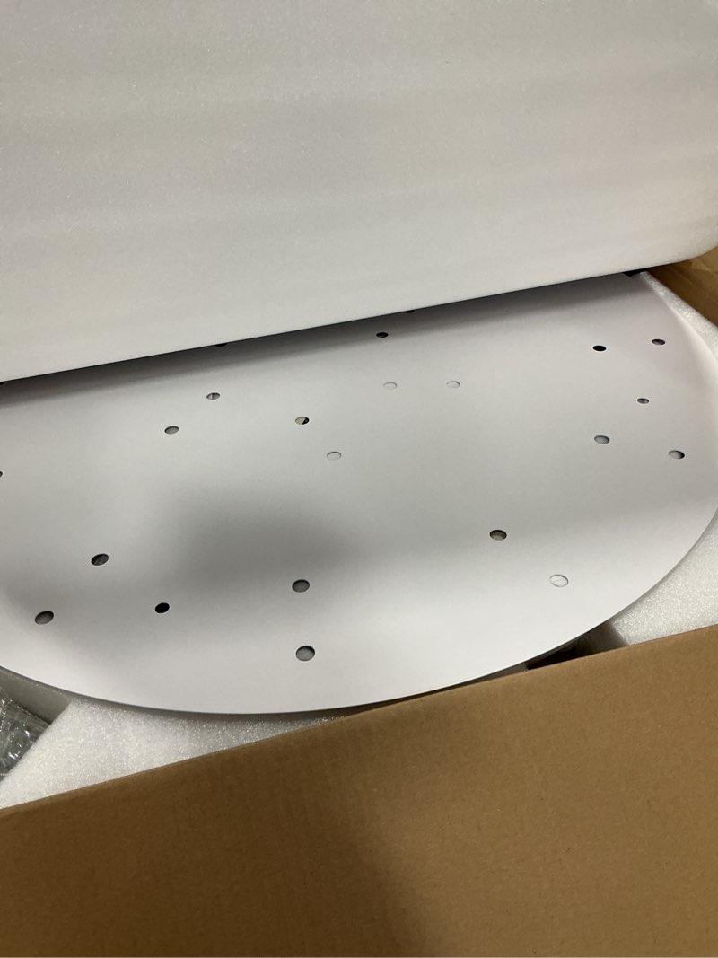 Condition photo showing New/Like New for Ceiling Light Dimmable Modern Embedded LED Chandelier Metal Acrylic Petal Ceiling Ceiling Light, Suitable for Living Rooms, Bedrooms, Children's Rooms, Etc. 43.3?/120w/18 Heads…… 18 Head 18 Head