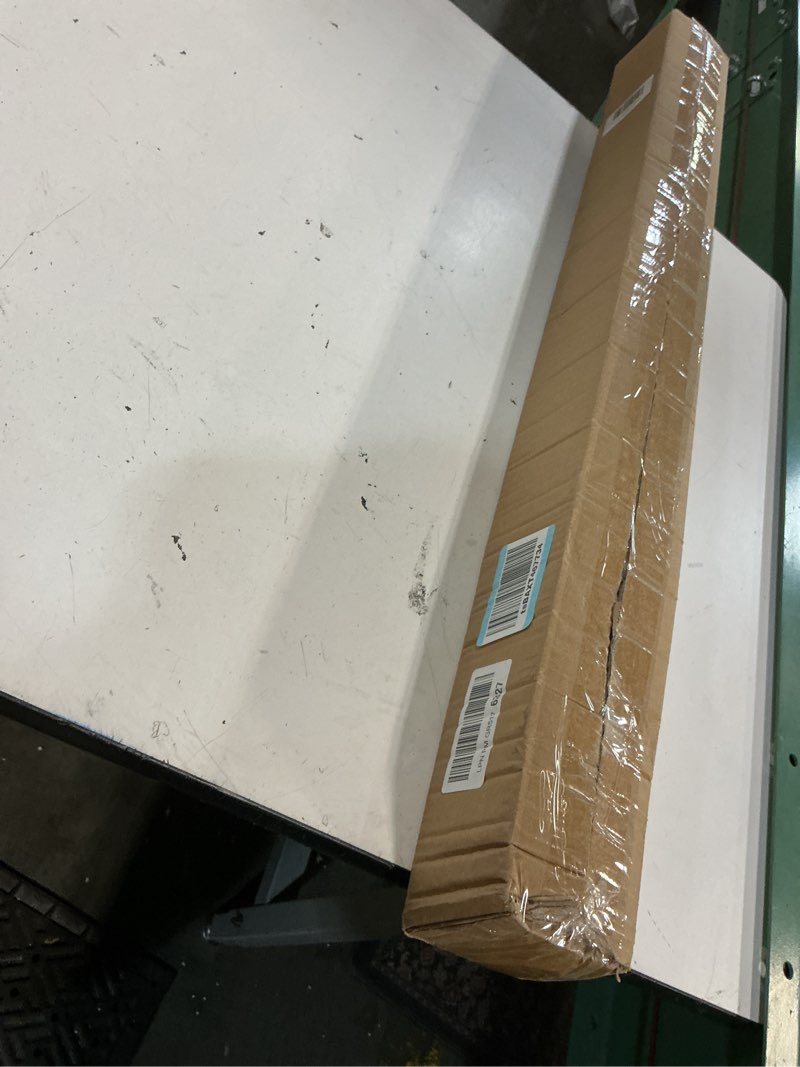 Condition photo showing New/Like New for lazblinds no tools no drill cordless roman shades for windows, blackout thermal insulated uv blocking window blinds, lightweight fabric blinds for indoor windows, 34.5" w x 48" h, blackout - grey grey 34.5" w x 48" h