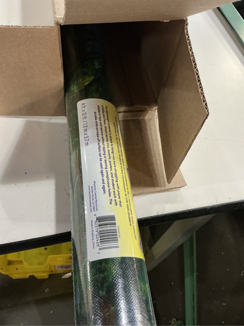 Condition photo showing New/Like New for teacher created resources enchanted forest better than paper® bulletin board roll (tcr77437)