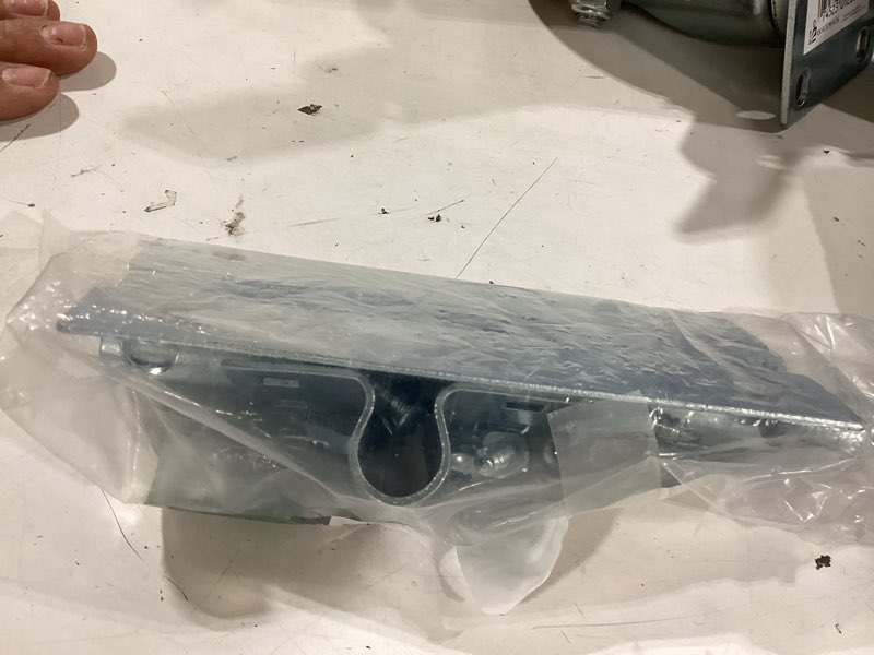 Condition photo showing As Is for reliabilt 8-in zinc steel lockable barrel bolt