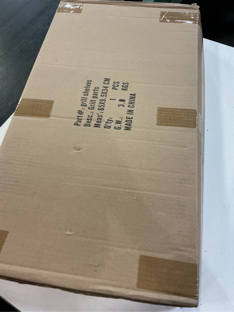Condition photo showing New/Like New for folding shelf for traeger pro 22, pro 575 and ironwood 650 series pellet grill accessories for traeger pellet grills, bac362 front folding shelf