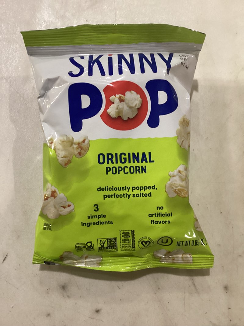 Condition photo showing New/Like New for POPCORN… Best By: 01/08/2026