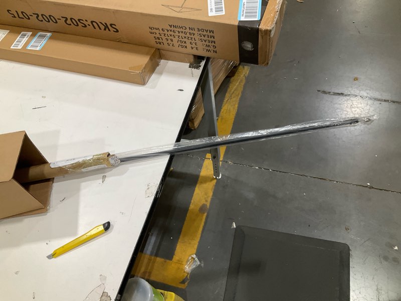 Condition photo showing Good Condition for pickmesh exterior roller shade universal crank wand replacement metal crank wand telescoping skylight pole with hook for exterior sun shades outdoor indoor roller up blinds (black)