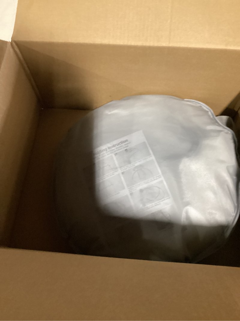 Condition photo showing As Is for Pop-Up Mosquito Net Tent for Bed, Portable Folding Design Camping Travel Mosquito Tent with Net Bottom for Baby Adults, Easy to Install and Wash for Queen Size Bed 79 x 59 x 59 inch