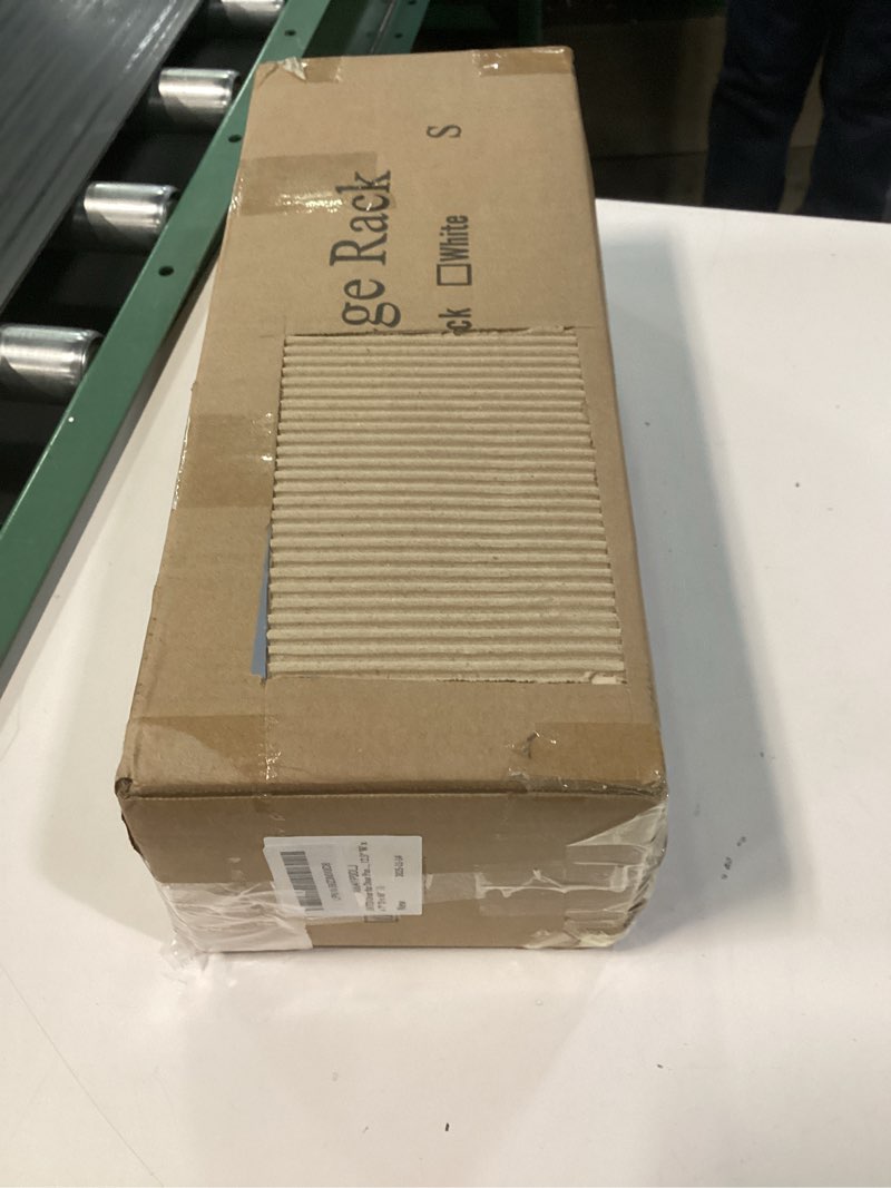 Condition photo showing New/Like New for 8 tiers over the door organizer - height adjustable pantry organizers and storage with dense mesh baskets, anti-swing hanging door spice rack for kitchen bathroom (black, 12.3"w x 4.7"d x 69"h) black 12.3"w x 4.7"d x 69"h