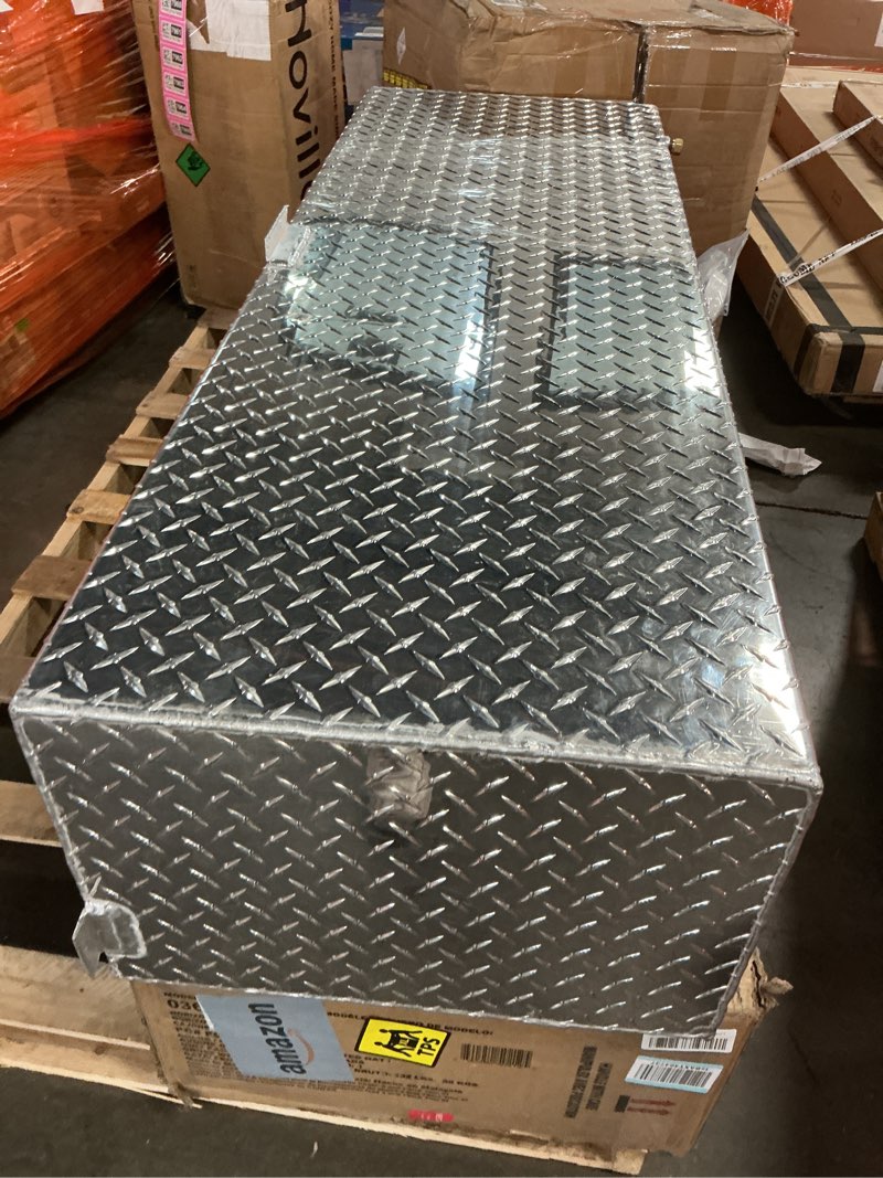 Condition photo showing As Is for RDS 60 Gallon Rectangle Refueling Tank