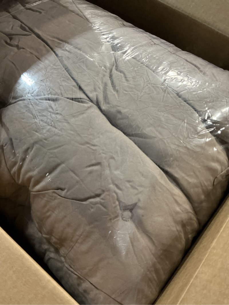Condition photo showing Good Condition for porch swing cushions, outdoor swing replacement cushions 3 seater with backrest, waterproof bench cushion with ties,for patio,porch, garden,backyard khaki 40x 40 inches