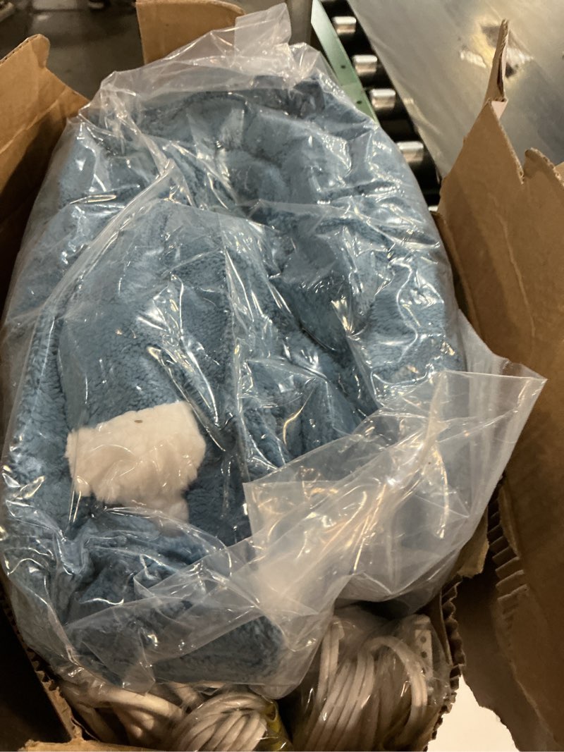 Condition photo showing Good Condition for Heated Electric Blanket Queen Size-84"x90" Heating Blanket with 10 Heating Levels & 5 Time Settings Over-Heat Protection?Winter Warmer for Adults with ETL Certification?Blue? Blue Queen 84" x 90"
