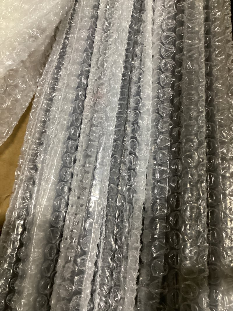 Condition photo showing As Is for Iron Stair Balusters 5/8" Round 44" Long - 50-Pack Hollow Wrought Iron Plain Spindles for Classic Indoor Staircases?Satin Black Round Plain 50 pack