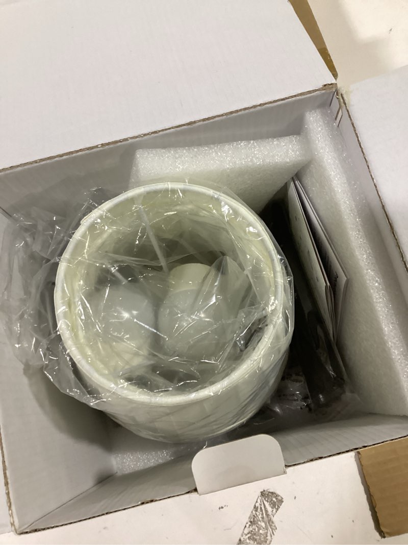 Condition photo showing Good Condition for KDG Cordless Wall Sconces Set of 2, Small Wireless 5200mAh Rechargeable Battery Fabric LED Wall Lamps, Portables Lightings for Wall Painting, Living Room, Bedroom, Hallway, Gifts, Night Light (Gold) Gold + Beige Lampshde (2 Pack)