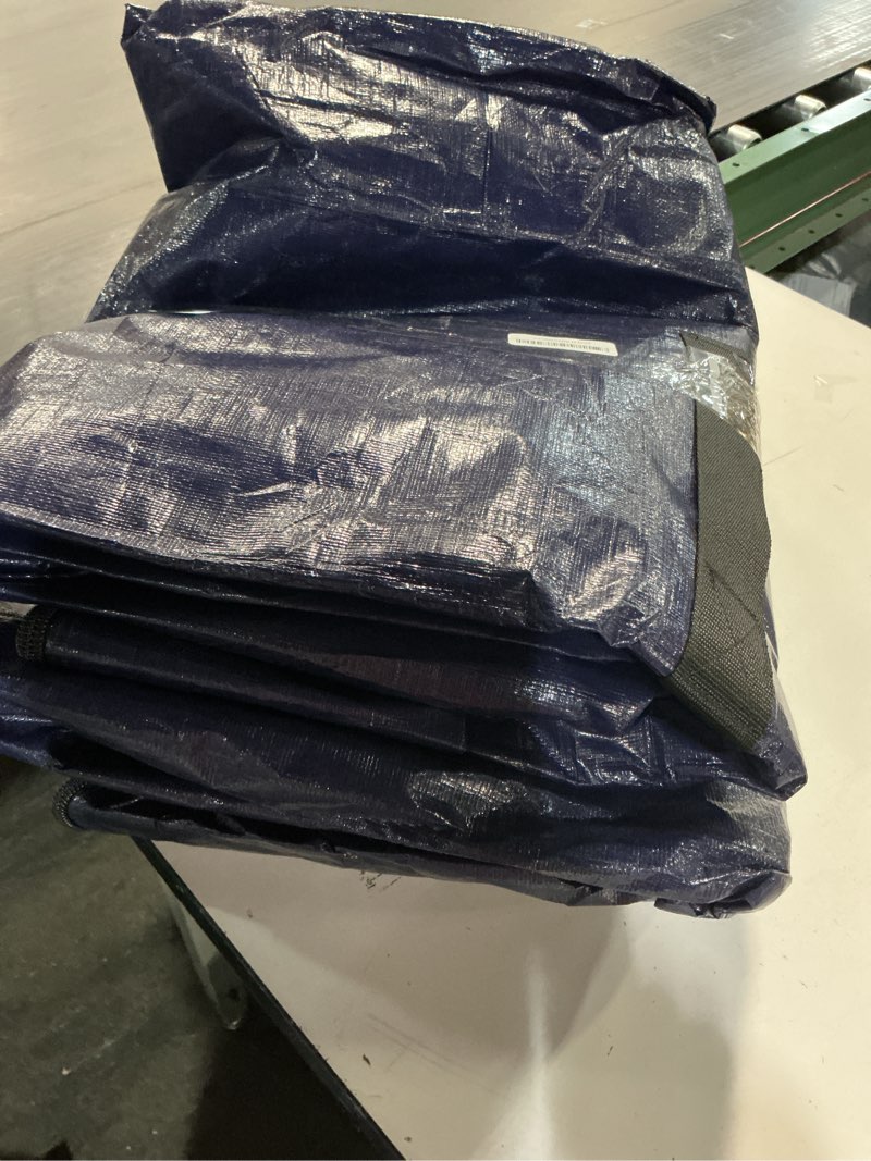 Condition photo showing Good Condition for Cosy Family Mattress Bags for Moving with 8 Handles - 170GSM Extra-Thick Mattress Bag for Moving Supplies - Reusable Mattress Cover Protector Storage with Zipper - Queen Size - Blue Queen 1