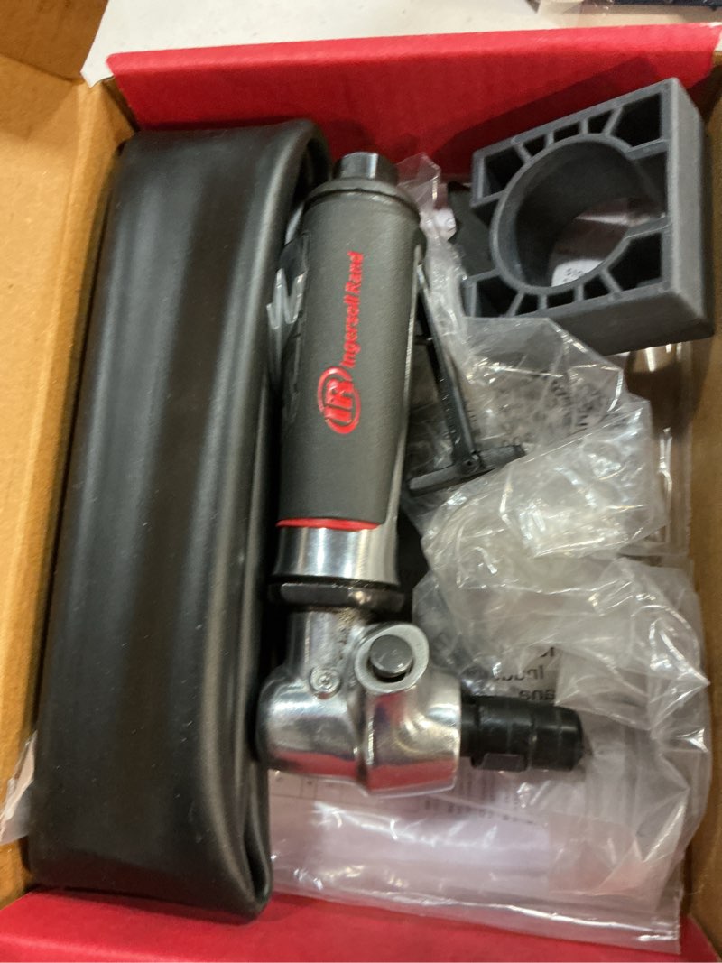 Condition photo showing As Is for ingersoll rand 5104max angle air die grinder, 12,000 rpm, 0.4 hp, 1/4" collet, rear exhaust