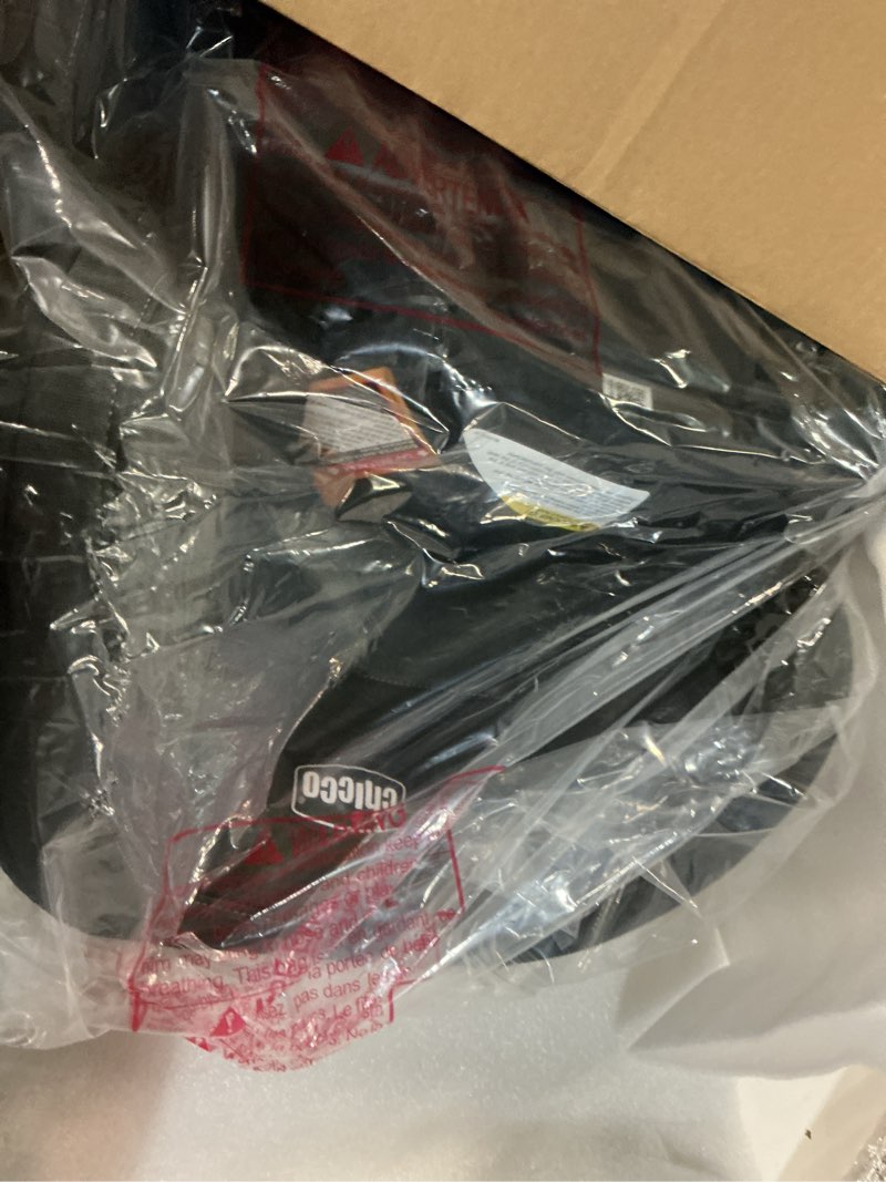 Condition photo showing Good Condition for chicco kidfit cleartex plus 2-in-1 belt-positioning booster car seat, backless and high back booster seat, for children aged 4 years and up and 40-100 lbs. | obsidian/black kidfit cleartex plus obsidian