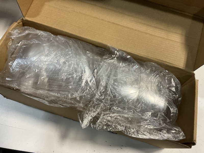Condition photo showing New/Like New for 4 pack transparent adjustable air deflector for vents, sidewalls and ceiling registers, 8.5" to 15" transparent,4 pack