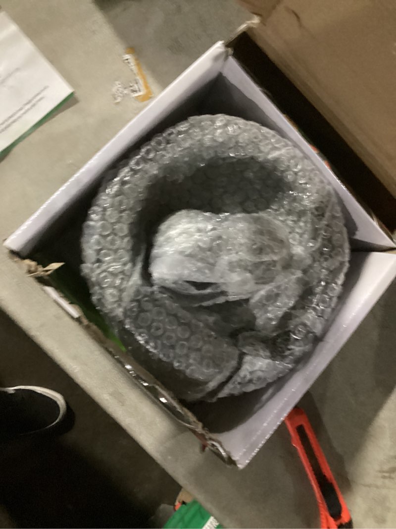 Condition photo showing Good Condition for Umien Granite Mortar and Pestle Set - 8-Inch Natural Stone Molcajete with Avocado Tool - 3.5 Cup Capacity for Spices, Herbs, Pestos & Guacamole - Premium Kitchen Gift (Grey) Grey 8 inches (1 Pack)