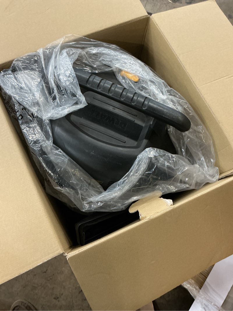 Condition photo showing As Is for DEWALT 12Gal 5.5 PHP Quiet Vac