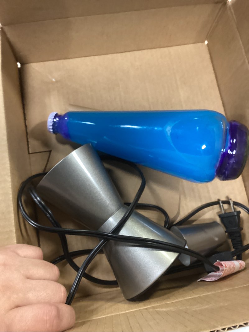 Condition photo showing Good Condition for Lava® Lamp - 14.5" Cosmic Wave - The Original Motion Light - Purple Wax and Blue Liquid - Item #2633 (Amazon Exclusive)