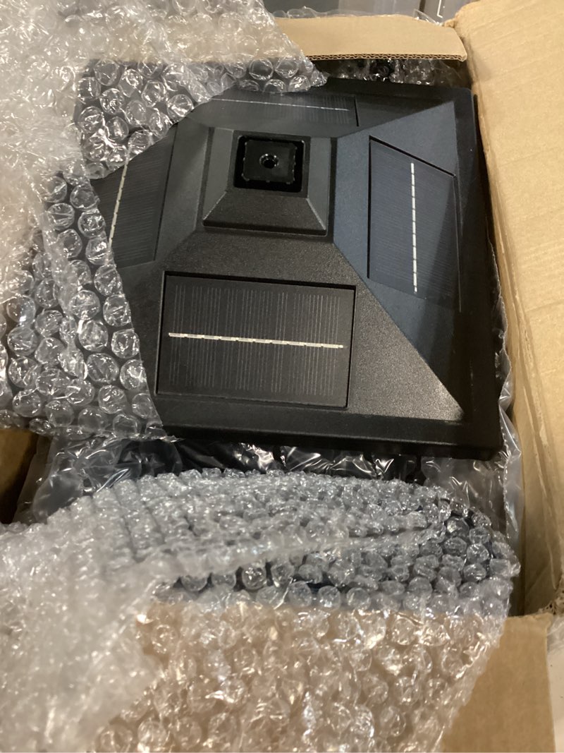 Condition photo showing Good Condition for derynome 72" solar outdoor light with planter,waterproof solar post lamp ligts, garden lights for backyard, pathway, patio,lawn, driveway decor