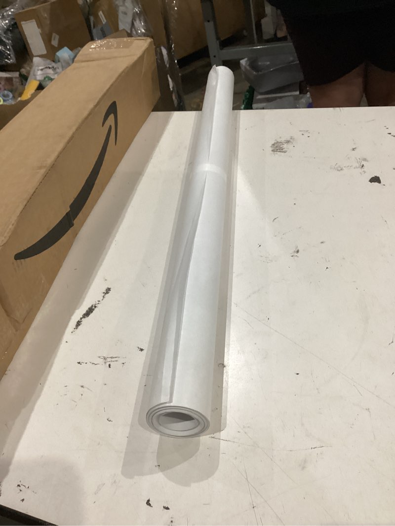 Condition photo showing Good Condition for durable art easel paper roll 30" x 50 feet - for kids crafts, drawing & painting – white easel paper roll for art tables, classrooms & home projects