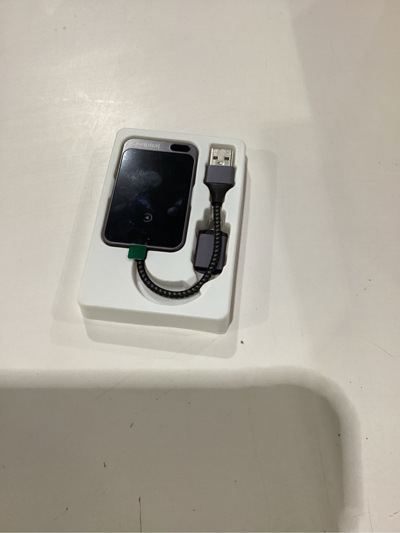Condition photo showing New/Like New for Jemluse Wireless CarPlay Adapter for Apple iPhone - Multi-User Seamless Connection for Convert Wired to Wireless Car Play Adapter - No Latency from iOS 10+ to Screen w/USB C (Gray)