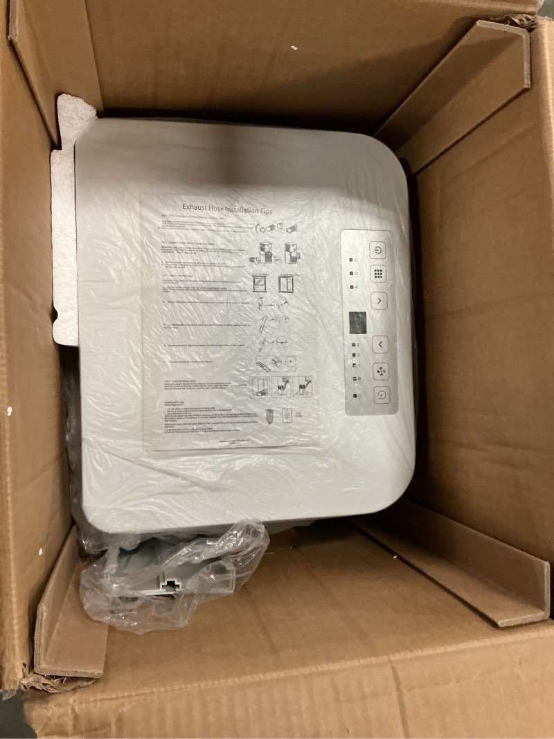 Condition photo showing As Is for (Similar) BLACK+DECKER 8,000 BTU Portable Air Conditioner with Wifi & Remote Control, 3-1-in AC, Fan & Dehumidifier, with App, Alexa & Google Assistant, Window Kit