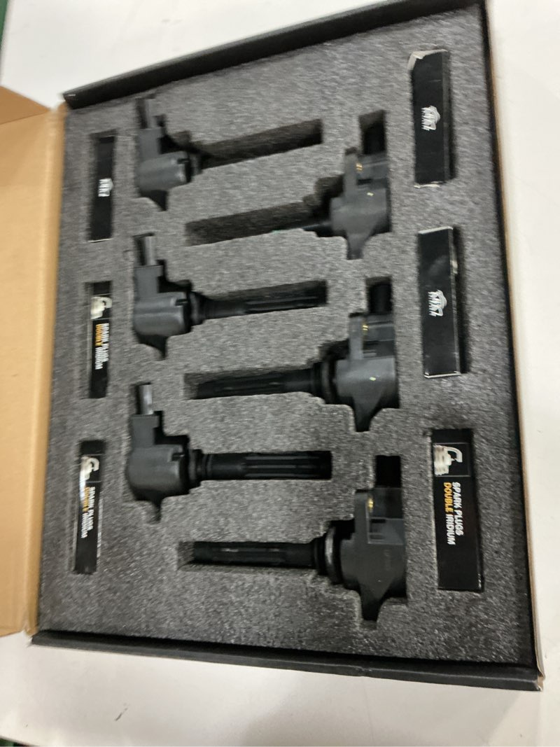 Condition photo showing Good Condition for uf535 ignition coil packs & 95983 double iridium spark plug compatible with 2006-2014 mercedes-benz c250 c300 c350 cl550 clk350 cls550 e300 dodge sprinter uf535 ignition coil + spark plug