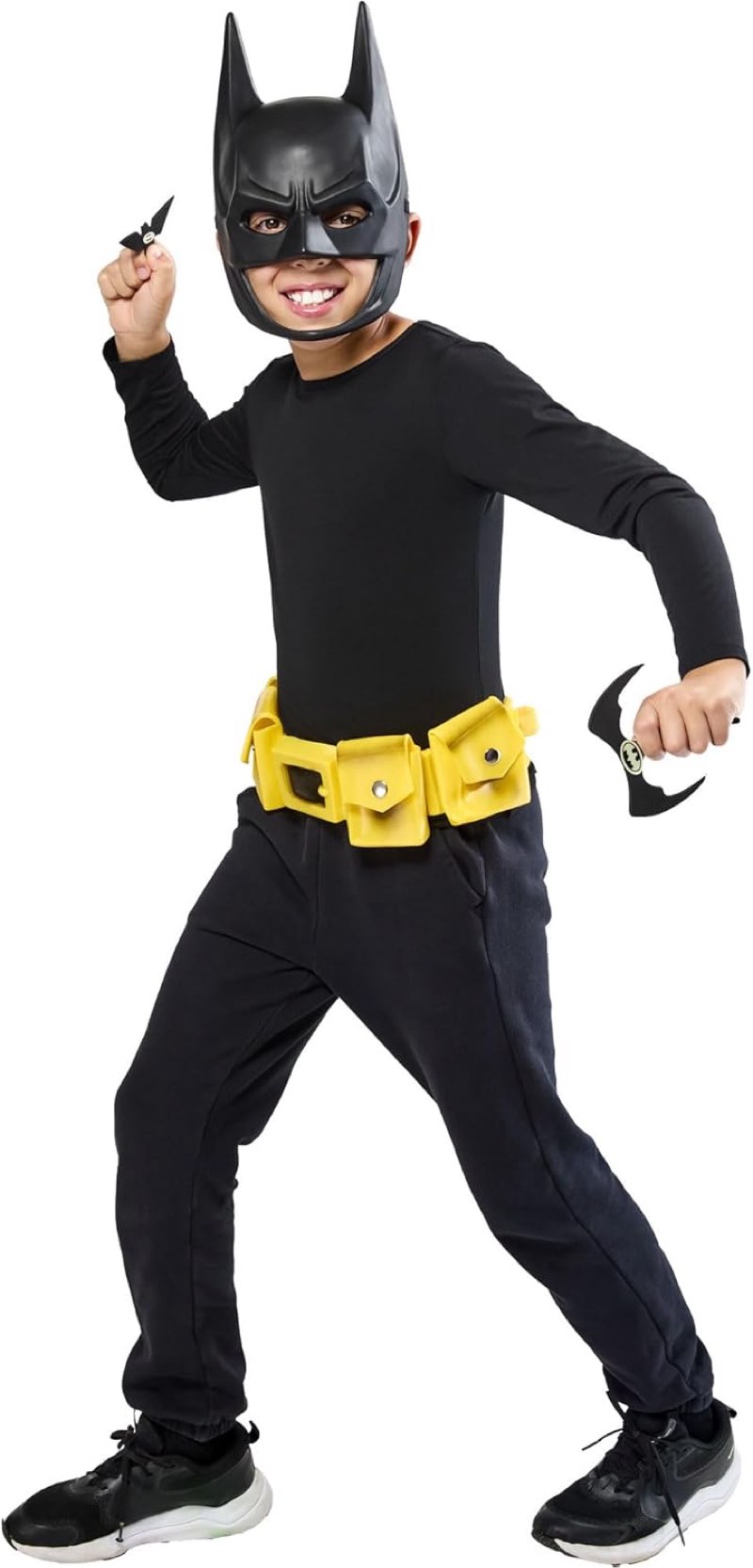 Officially Licensed Yellow Batman Utility Belt with Bat Gear
