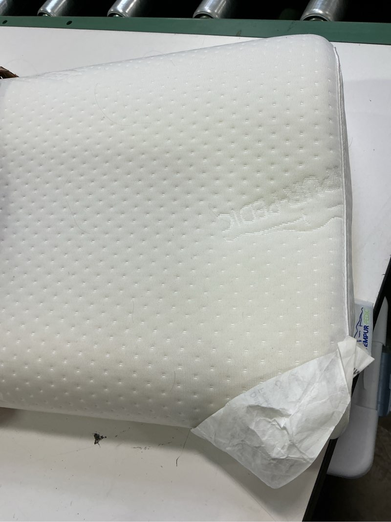 Condition photo showing Good Condition for Tempur-Pedic TEMPUR-Ergo Neck Pillow, Medium Profile, White Medium Profile Pillow