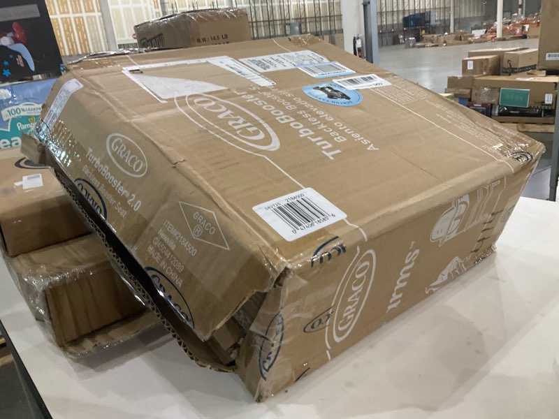 Condition photo showing As Is for Graco TurboBooster 2.0 Backless Booster Car Seat, Denton