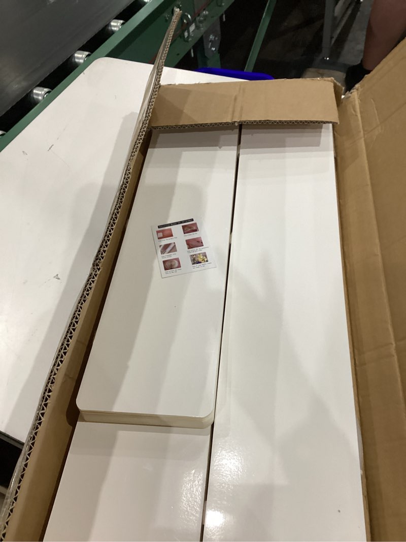Condition photo showing Good Condition for 3 pack cylinder stands for party, round cake pedestal stands foldable buffet food risers white cardboard cylinder stands with acrylic plates centerpiece cake pedestal stand for birthday wedding table (3pcs-h468)