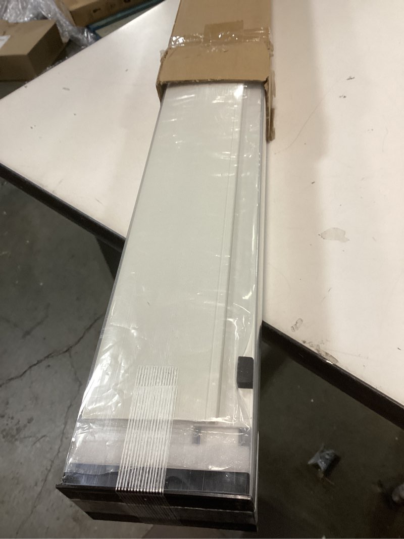 Condition photo showing Good Condition for Smart Motorized Blinds with Remote, Cordless No-Drill Automatic Roller Shades, Blackout Electric Blind for Windows, White, 36.5 x 72 36.5"W x 72"H White