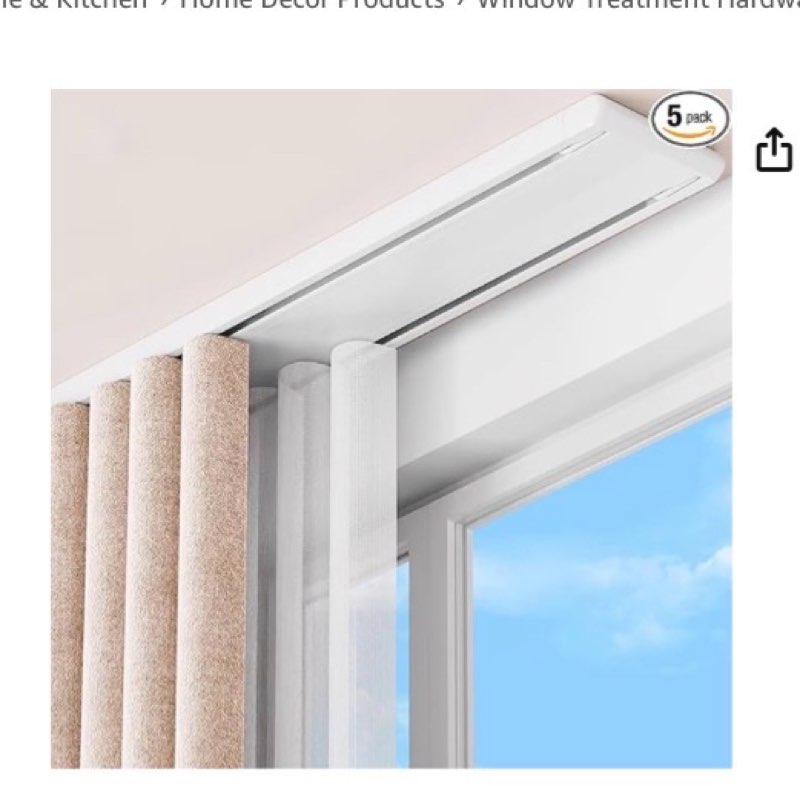 double row curtain track ceiling mounted, silent heavy duty curtain track system, sliding rails for 