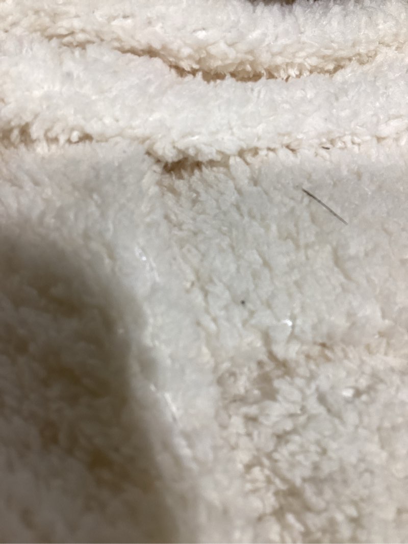 Condition photo showing Good Condition for Arfntevss Love Seat Couch Covers Fleece Sectional Sofa Covers with Tassel Soft Plush Sofa Throw Dogs Cats Pets Couch Slipcovers Fuzzy Loveseat Covers for 2 Cushion Couch (91" x 118", Navy Blue) 91" x 118" Navy Blue