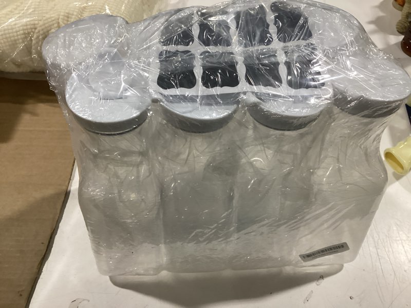 Condition photo showing Good Condition for YOUEON 8 Pack 50 Oz Plastic Water Carafe with Lid and Label, Clear Water Drink Containers, Juice Carafe Pitcher Bulk for Water, Juice, Iced Tea, Soda, Lemonade and Other Beverages