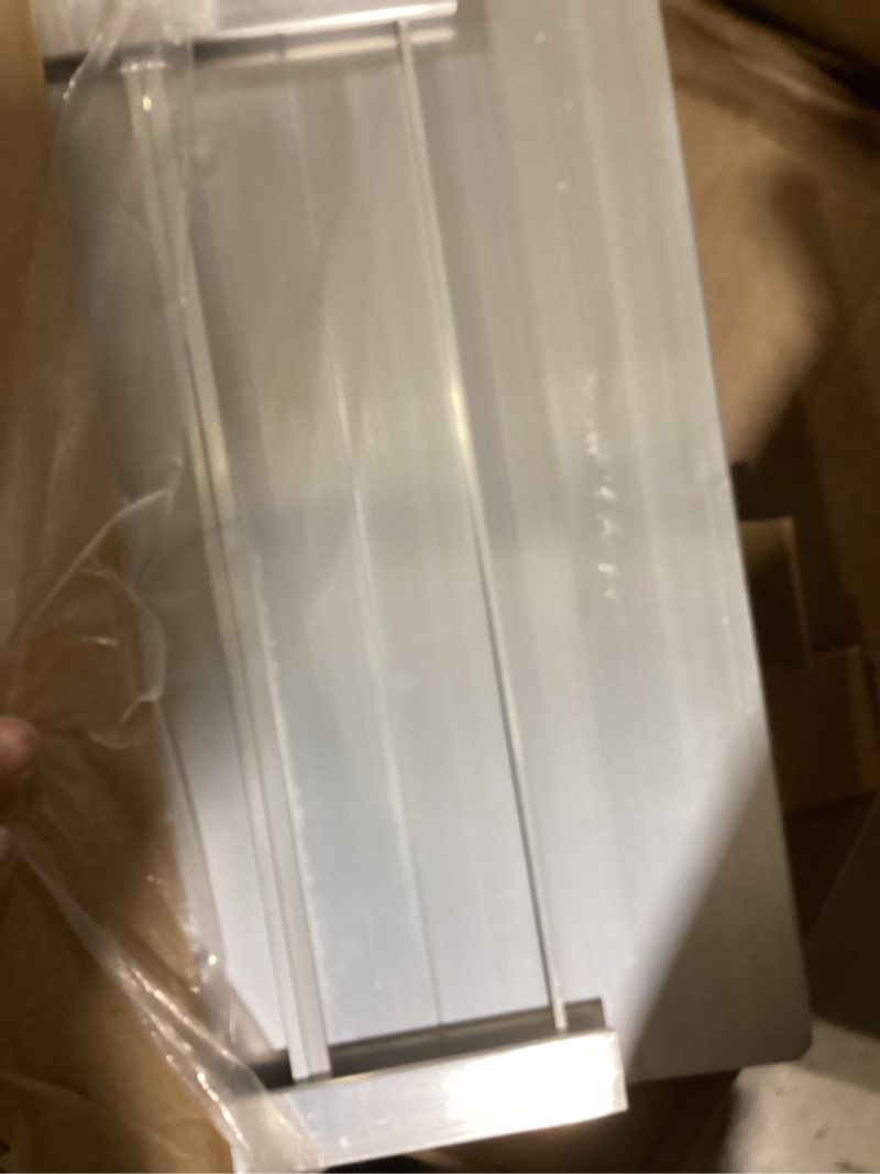 Condition photo showing Good Condition for FACHNUO 2 Feet Portable Wheelchair Ramp, Non-Skid Aluminum Handicap Ramps with Handle, Folding Threshold Wheel Chair Ramp for Home Steps, Stairs, Entry, Threshold, Doorways, Scooter, 800LBS Capacity Aluminum 2FT(Using height 2-6'')