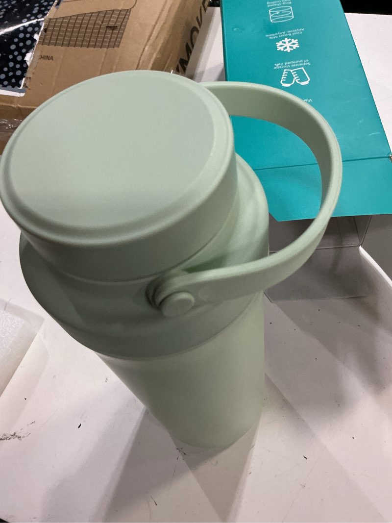 Condition photo showing Good Condition for xaproo 22oz breast milk cooler bottle, breastmilk cooler with 360° cooling for 24 hours, portable milk chiller for breastmilk with 2pcs baby bottles, breast milk storage bags for baby, bpa-free green