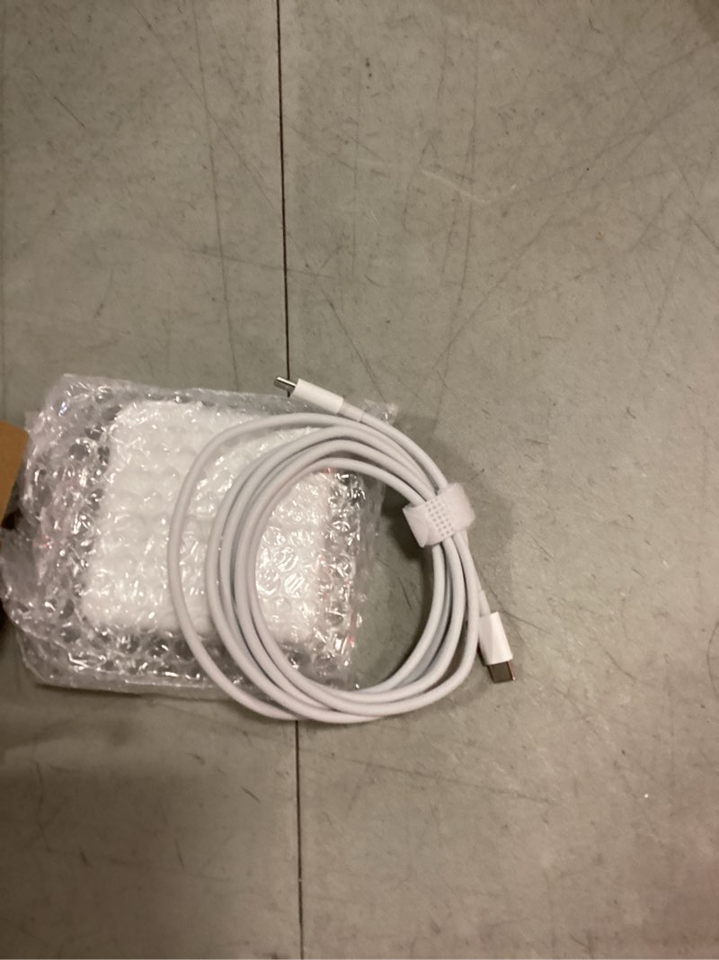 Condition photo showing New/Like New for mac book pro charger-118w usb c fast charger power adapter compatible with macbook pro/macbook air 16 15 14 13 inch, m1 m2 m3 m4 m5, new ipad pro and all usb c device, 6.6ft charge cable white