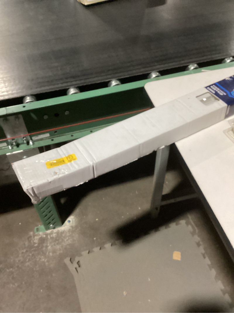 Condition photo showing As Is for 1 in cordless vinyl mini blind