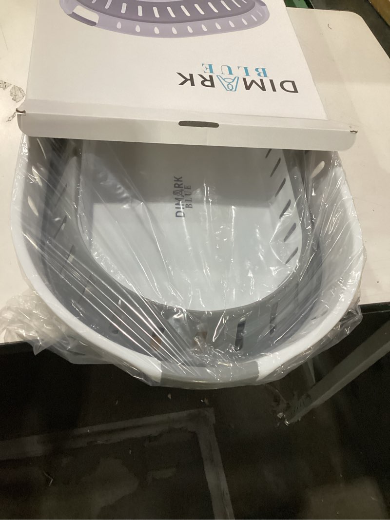 Condition photo showing New/Like New for ONYX Model – Large Collapsible Laundry Basket, Foldable Plastic Laundry Hamper with Handles, Space-Saving Waterproof Clothes Bin for Home, Bedroom, Bathroom or Laundry Room – 45L