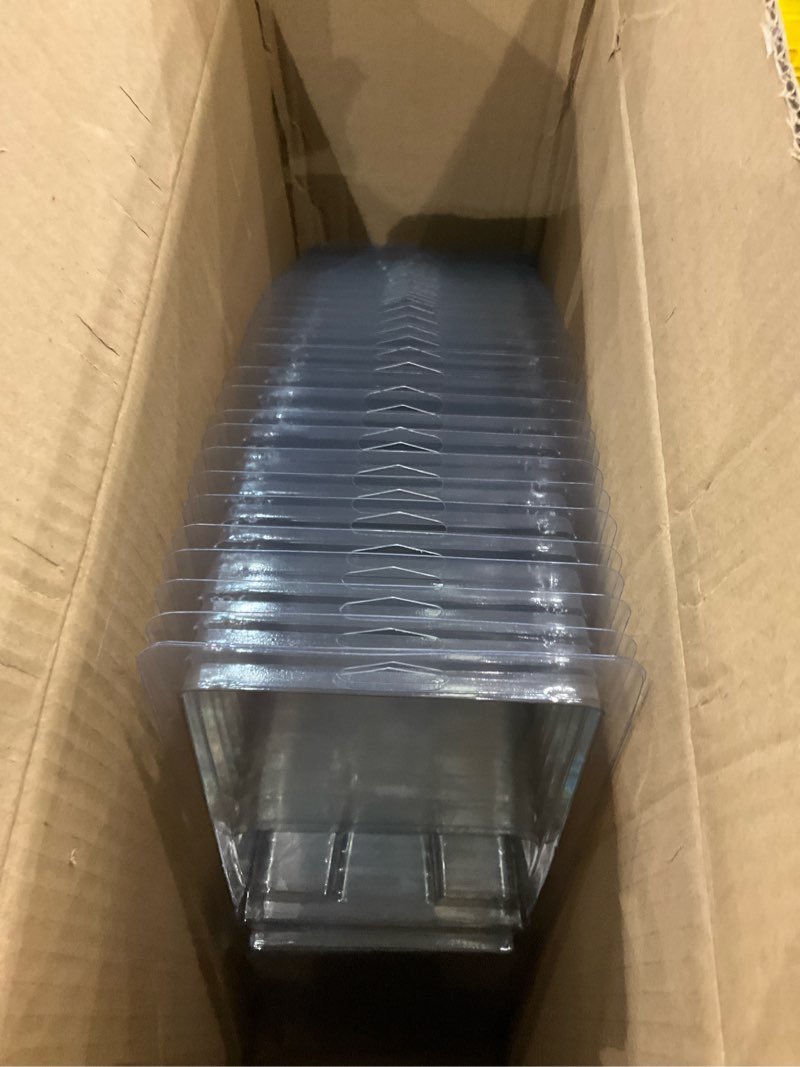 Condition photo showing New/Like New for EVORETRO Clamshell Display Protector Case for Hot Wheels Mainline Single Car and Regular Matchbox Blisters Cars - 0.60MM Thick Clear PET Case for Hot Wheels Long Card & Matchbox Diecast (36 Pack) Mainline Single Card - Standard (36 Pack)