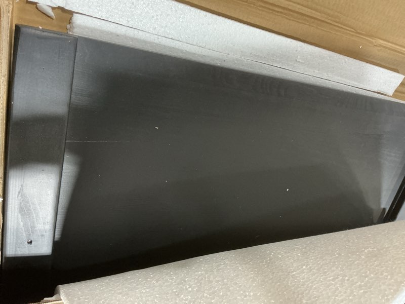 Condition photo showing As Is for TIRYIUOU Gas Stove Top Cover: Wooden 30 * 22 Inches Electric Stovetop Covers, Noodle Board with Handles, Wood RV Cutting Board for Kitchen Counter Pine-Black