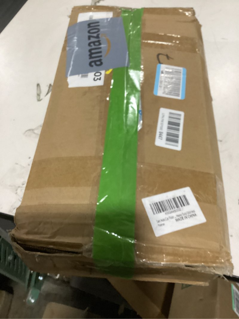 Condition photo showing As Is for Car Floor Mats for 2019-2025 BMW 3/4 Series G20 G21 F87 G22 G24 G26 i4 330i All Weather Rubber Mats Custom Fit BMW 3/4 Series Black Red Floor Liner Set 1st & 2nd Row Heavy Duty Odorless Red edge 2019-2025 BMW 3/4 Series Floor Mat