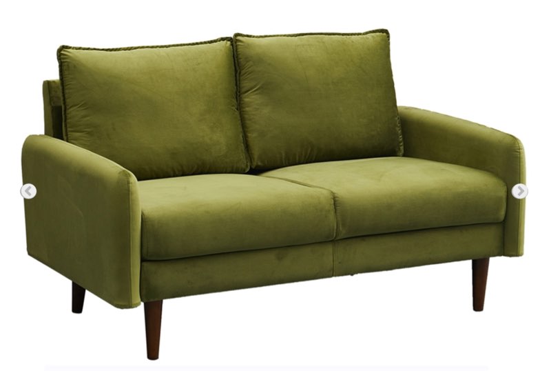 Haugabook 72'' Wide Velvet