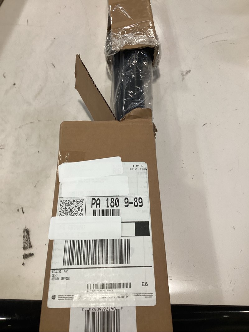 Condition photo showing New/Like New for Ivilon Drapery Treatment Window Curtain Rod - Square Design 1 1/8 Rod. 72 to 144 Inch. Black 72 to 144 in.